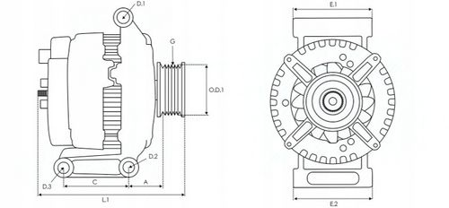 A4058 ALTERNATOR AS-PL na Arena.pl