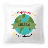 Dla Cieśli Poduszka Na Urodziny Na Prezent Z Nadrukiem Ze Zdjęciem