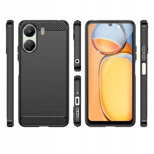 Spacecase Carbon Poco C65/Redmi 13C 4G Black na Arena.pl