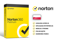 Norton 360 Platinum • Antywirus • 20 urządzeń • 1 rok