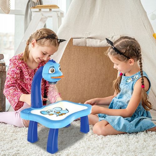 PROJEKTOR DO NAUKI RYSOWANIA Z LAMPKĄ RZUTNIK DUŻY 12 PISAKÓW 24 WZORY na Arena.pl