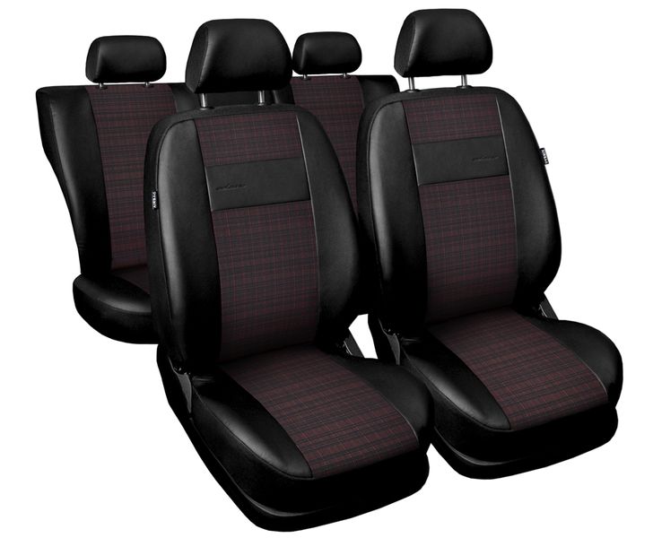 Skórzane pokrowce na fotele PEUGEOT zdjęcie 1