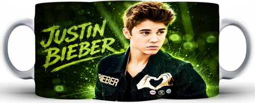 Kubek ceramiczny Justin Bieber na Arena.pl