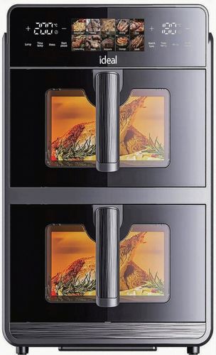 FRYTKOWNICA BEZTŁUSZCZOWA AIR FRYER IDEAL PODWÓJNA 10L DWUKOMOROWA na Arena.pl