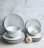 LUBIANA BOSS SERWIS OBIADOWY 18 EL 6 OS PORCELANA