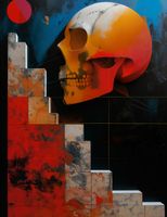 Plakat 50x65cm Erozja Krajobrazu