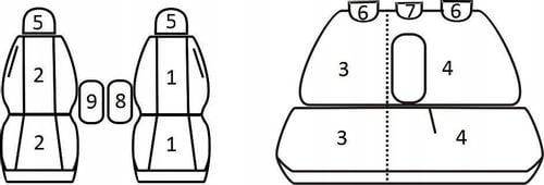 Pokrowce miarowe do Hyundai ix20 (2009-2019r) na Arena.pl