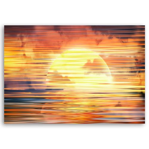 Obraz na płótnie - Canvas, Magiczny zachód słońca 60x40 na Arena.pl