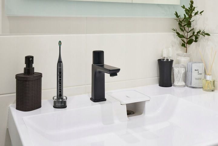 Szczoteczka soniczna elektryczna do zębów 3 tryby Krexus Timer IPX7 zdjęcie 7