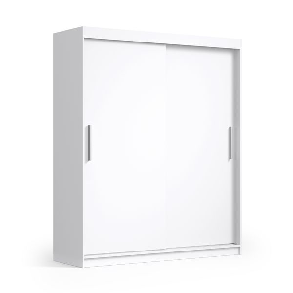 SZAFA PRZESUWNA 180CM BIAŁA zdjęcie 1