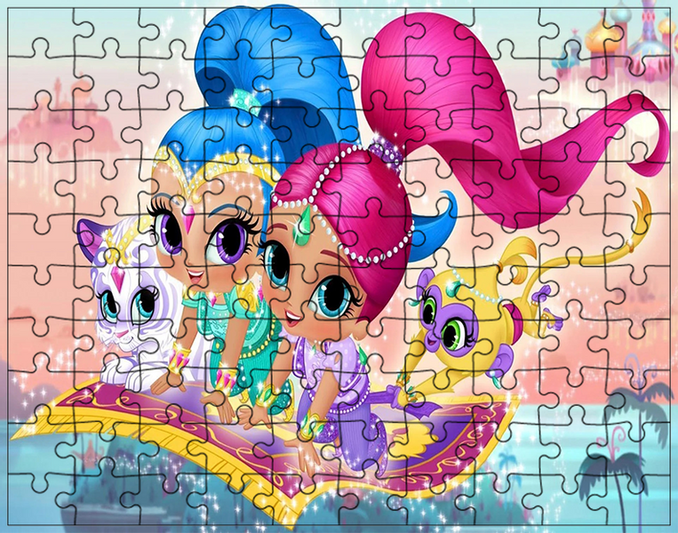 Puzzle Shimmer and Shine zdjęcie 1