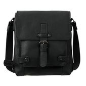 Męska torba na ramię Canaletto miękka skóra licowa i niklowane detale TM253