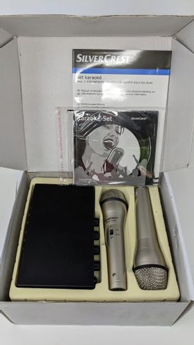 Silvercrest Karaoke Set 2 Mikrofony Dvd na Arena.pl