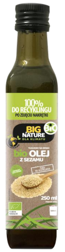 Big Nature Olej sezamowy BIO 250ml na Arena.pl