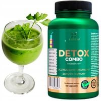 DETOX Combo - Oczyszczanie organizmu z toksyn i zdrowie wątroby - 60 kaps