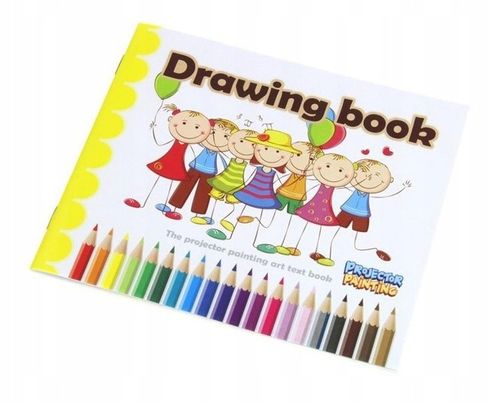 PROJEKTOR RZUTNIK DO NAUKI RYSOWANIA ZE SLAJDAMI DLA DZIECI + MAZAKI na Arena.pl