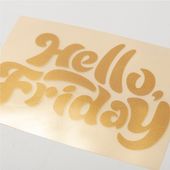 Folia do druku OtterPro DTF A4 - 100 arkuszy - Gold