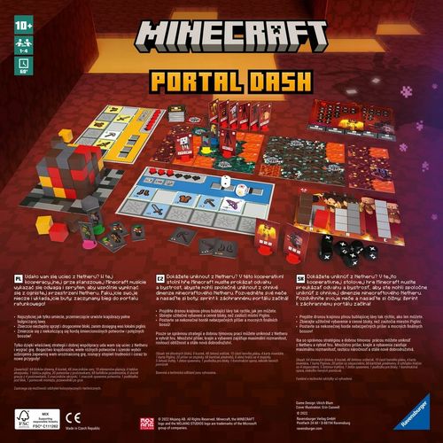 Minecraft Gra planszowa Portal Dash na Arena.pl
