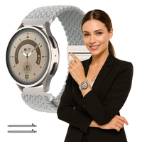 Pasek do Garmin Forerunner 255S 265S Vivoactive Venu 2S 3S 4S szary 18mm