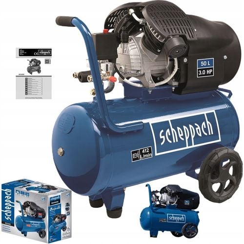 Wielofunkcyjny Kompresor Sprężarka Olejowy Dwutłokowy 52DC 50L 8B na Arena.pl