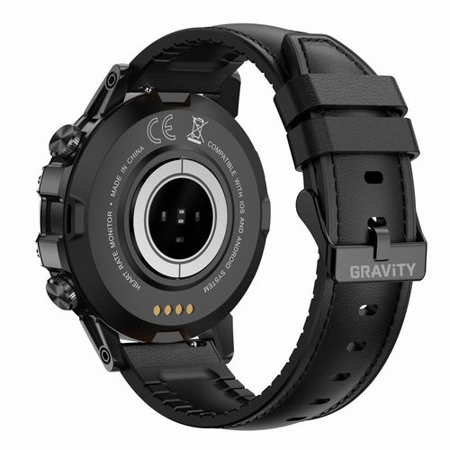 SMARTWATCH MĘSKI Gravity GT9-5 - WYKONYWANIE POŁĄCZEŃ, CIŚNIENIOMIERZ (sg021e) na Arena.pl