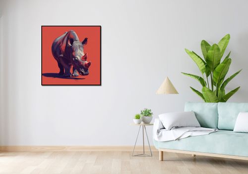 Plakat 80x80cm Marszujący Gigant na Arena.pl