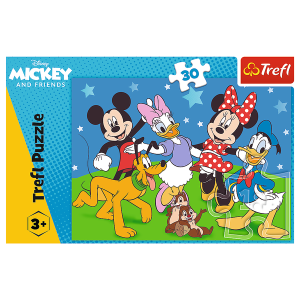 Puzzle - 30 - Mysie sprawy - Disney - Trefl 18309 zdjęcie 3