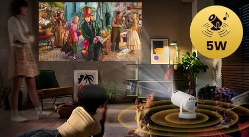 Projektor Android Rzutnik 4K WIFI Przenośny Smart Tv Full HD Obrotowy na Arena.pl