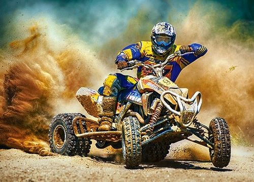 Castor Puzzle 180 elementów - Quad w akcji na Arena.pl