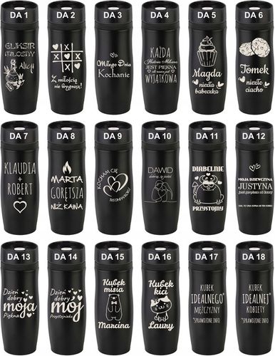 KUBEK TERMICZNY Z GRAWEREM Grawer PREZENT na Arena.pl