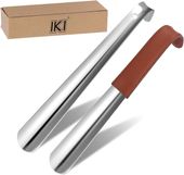 Zestaw 2 Łyżki do Butów Stal Nierdzewna 30,5 cm Srebrne Ergonomiczne