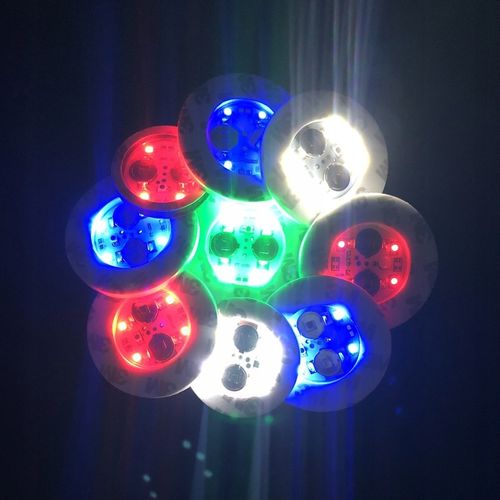 PODSTAWKA NAKLEJKA LED POD BUTELKĘ SZKLANKĘ KUBEK ZESTAW 12 SZT. na Arena.pl