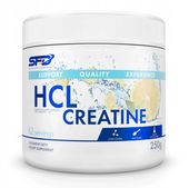 SFD CREATINE HCL 250g CYTRYNA KREATYNA CHLOROWODOREK KREATYNY TAURYNA