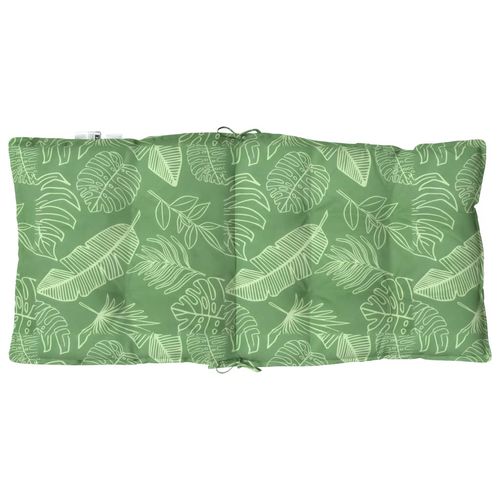 Poduszki na krzesła z niskim oparciem, 2 szt., wzór w liście na Arena.pl