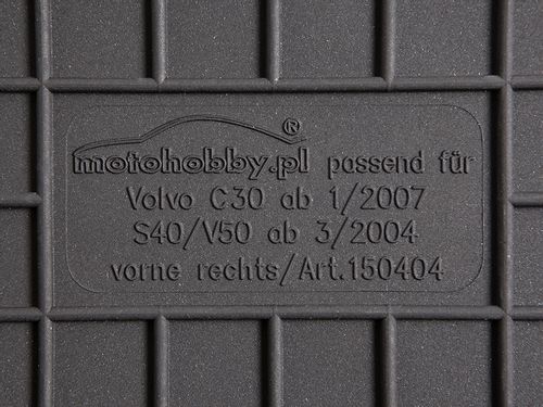 Volvo C30 06-12 DYWANIKI GUMOWE DEDYKOWANE STOPERY na Arena.pl