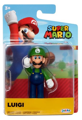 Super Mario figurka Luigi 7 cm na Arena.pl