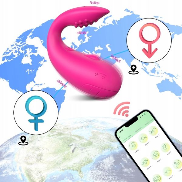 Wibrator sterowany aplikacją wibrujące jajko APP zdjęcie 13