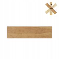 ZMH KINKIET 32CM Drewniany nowoczesny wewnętrzny Loft 11W lampa LED 3000K
