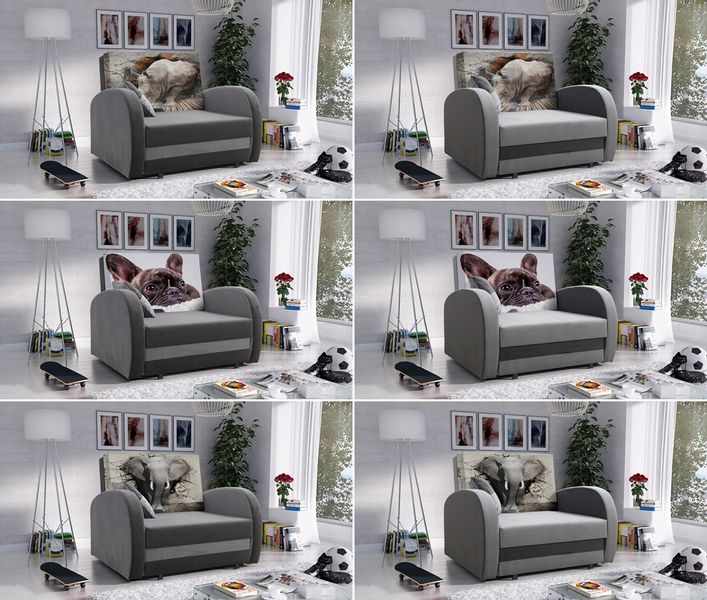 Sofa TOLA, pojemnik na pościel, bogata kolorystyka zdjęcie 6