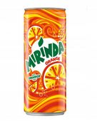 4 SZTUKI - MIRINDA ORANGE 330ML PUSZKA WYSOKA