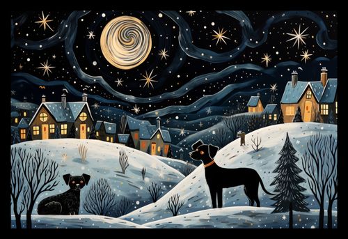 Plakat 30x20cm Nocny Psi Patrol na Arena.pl