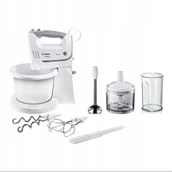 BOSCH MIKSER z misą MFQ36490 SIEKACZ BLENDER 450W MOCNY+ ŚCIERECZKI SPONTEX zdjęcie 8