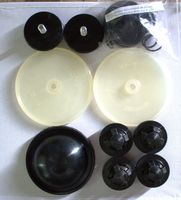 Zestaw naprawczy pompy opryskiwacza P-120 Biardzki + komplet uszczelek