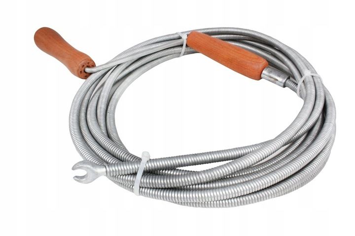 SPRĘŻYNA ŻMIJKA SPIRALA KANALIZACYJNA DO RUR 5MB do przepychania zdjęcie 1
