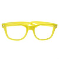 Okulary neonowe żółte