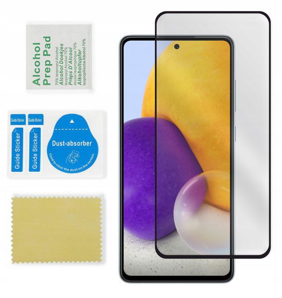 SZKŁO 5D HARTOWANE DO SAMSUNG GALAXY A72 MOCNE zdjęcie 1
