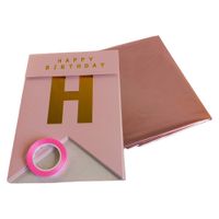 zestaw 9 urodziny baner balon dziewięć lat różowy