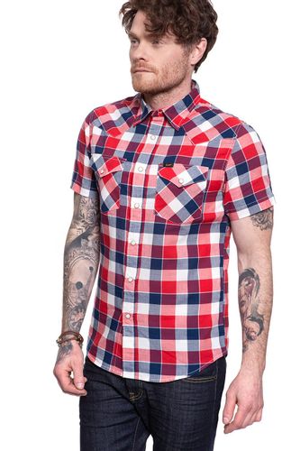 LEE SS WESTERN MĘSKA KOSZULA BRIGHT RED L640NMEF XL na Arena.pl