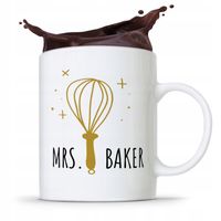 Kubek Prezent Dla Piekarza Cukiernika Mrs Baker Z Nadrukiem Ze Zdjęciem