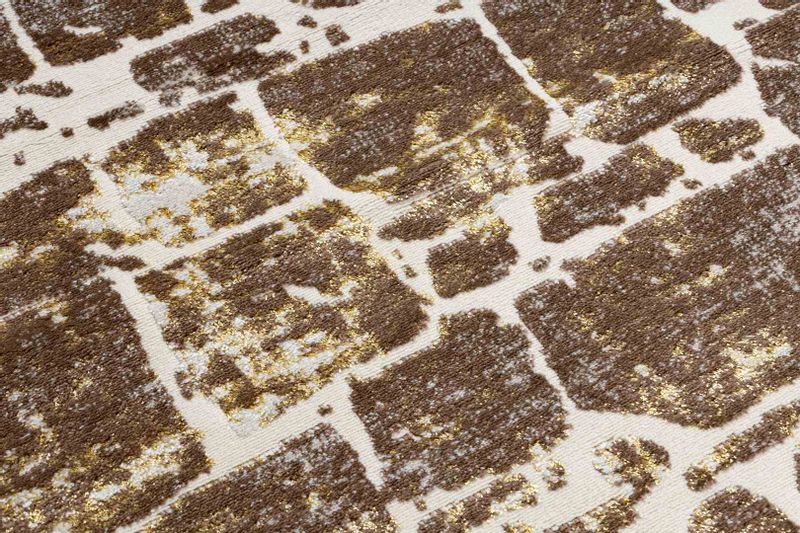 RUG/LU/TREX/BRICK/BEIGE+BROWN/160x220 zdjęcie 3